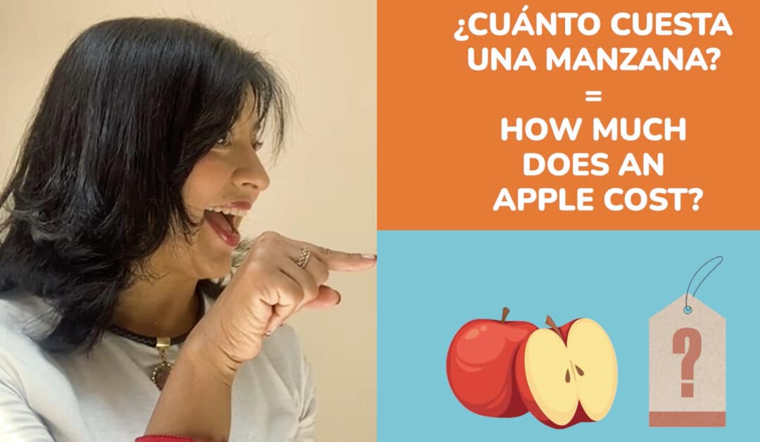 Spanish Maestra Soraya Teaches ¿Cuánto cuesta? (How much does it cost?)