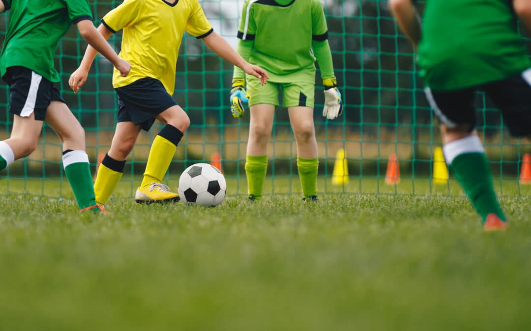 Spanish Words Phrases For Kids Playing Soccer