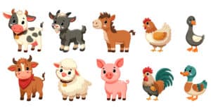 Farm Animal Names in Spanish