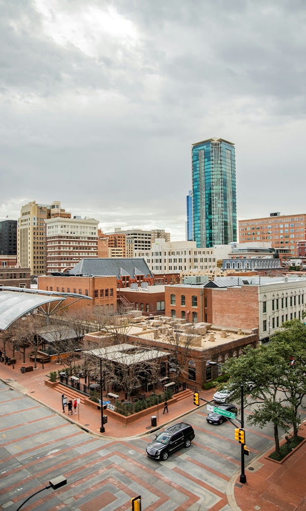 Fort Worth, Texas, downtown buildings